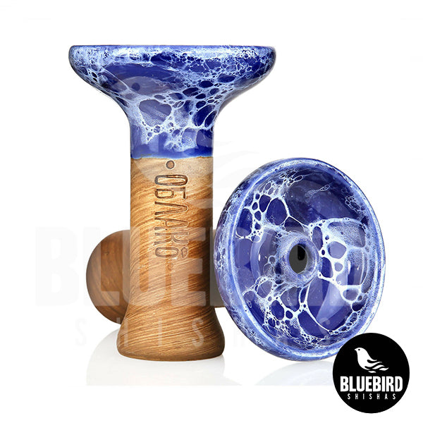 CAZOLETA - OBLAKO PHUNNEL M - GLAZED BLUE