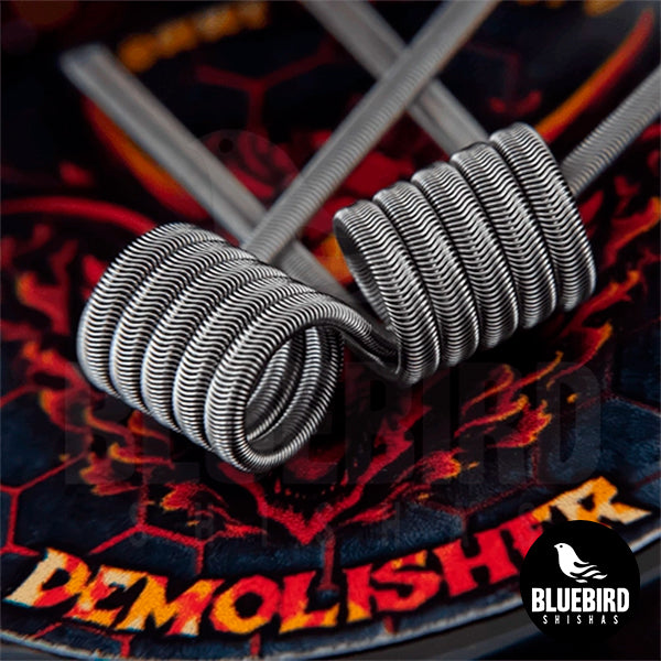 BURN THEM ALL COILS DEMOLISHER 3MM 0.10OHM DUAL SS316L+N80