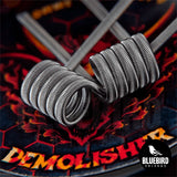 BURN THEM ALL COILS DEMOLISHER 3MM 0.10OHM DUAL SS316L+N80