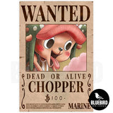 POSTER ONE PIECE WANTED COLECCIONABLE - CHOPPER