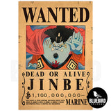 POSTER ONE PIECE WANTED COLECCIONABLE - JINBE
