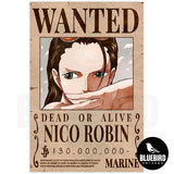 POSTER ONE PIECE WANTED COLECCIONABLE - NICO ROBIN