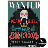 POSTER ONE PIECE WANTED COLECCIONABLE - SK BROOK