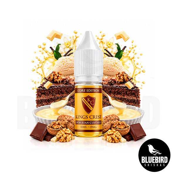 DON JUAN CUSTARD 10ML - KINGS CREST CORE EDITION SALTS