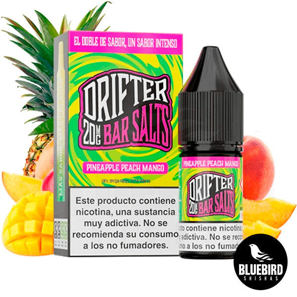 JUICE SAUZ DRIFTER BAR SALTS PINEAPPLE PEACH MANGO 10ML
