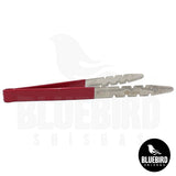 PINZAS XL CAESAR MANGO DE SILICONA - ROJA