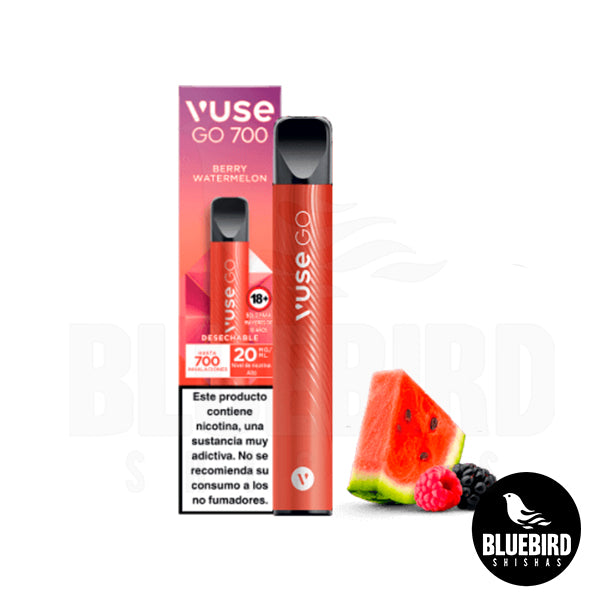 Vuse Go Sandia VUSE GO 700 POD DISPOSABLE - BERRY WATERMELON Vuse Go Sandia VUSE GO 700 POD DISPOSABLE - BERRY WATERMELON