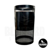 REJILLA CUBREVIENTOS - ACERO INOXIDABLE - NEGRO - XL