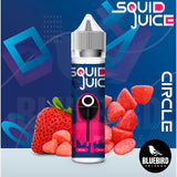 SQUID JUICE - LÍQUIDO JUEGO DEL CALAMAR - CIRCLE - CHUCHE DE FRESA  - 50ML