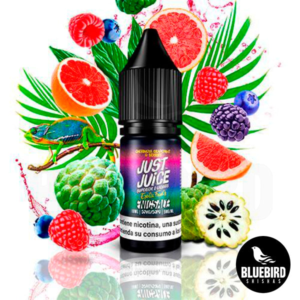 JUST JUICE NIC SALT EXOTIC FRUITS CHERIMOYA GRAPEFRUIT & BERRIES