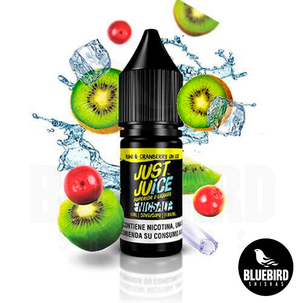 JUST JUICE NIC SALT KIWI  & CRANBERRY ON ICE