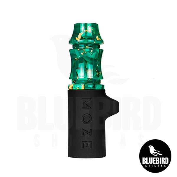 BOQUILLA PERSONAL MOZE  - RESINA GOLD LINE GREEN
