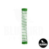 MUELLE METAL ANTI TORSIÓN - MANGUERA SILICONA - GREEN