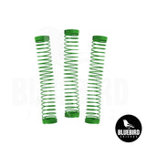 MUELLE METAL ANTI TORSIÓN - MANGUERA SILICONA - GREEN